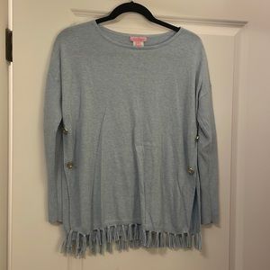 Lilly Pulitzer Light Blue Ramona Sweater XS